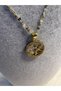 Zodiac Sign Pendant Sedefli̇ Necklace 316L Stainless Gold “Anti-Allergic” Stylish Elegant