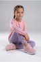 Luca Girl's Air Mesh Detailed Anatomical Sole Powder Color Sports Shoes - 4
