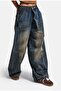 Women's T.Kot Color Palazzo Baggy Fit T17T Special Design Denim Jeans