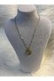 Zodiac Sign Pendant Sedefli̇ Necklace 316L Stainless Gold “Anti-Allergic” Stylish Elegant - 2
