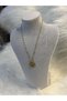 Zodiac Sign Pendant Sedefli̇ Necklace 316L Stainless Gold “Anti-Allergic” Stylish Elegant - 2