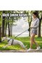 Automatic Retractable Dog Leash 5 Meters - 25 kg Capacity Tangle-Free Strap with Non-Slip Handle (Gray) - 5