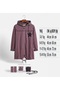 Girl's Zippered Seasonal Hooded Long Cardigan - 3