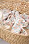 100% Cotton Multi-Purpose Premium 4-Layer Muslin Blanket Oeko-Tex Certified 100 X 85 cm (Tile Flower) - 5