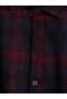 Özmarka New Season Red Plaid Gabardine Boys' Shirt - 2