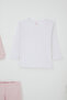 Baby Girl Bodysuit 3-Piece Set with Bow Embroidery, 4 Months - 1 Year, Pink - 4