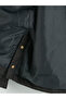 Ozmarka New Season Black Hooded Oversize Women's Raincoat - 8