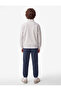 Pocket Detailed Tie Waist Raster Jogger Sweatpants - 3