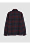 Özmarka New Season Red Plaid Gabardine Boys' Shirt - 3