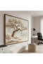 Inna Ma'al Yusra Calligraphy Print | Textured Abstract Islamic Wall Art 60x90 Gallery Wrapped - 5