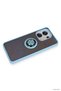 Spt-Gld Newface Redmi Note 13 4g Case Montreal Silicone Cover with Ring - (203144) Ice Blue - 4