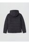 Vizyon New Season Black Hooded Women's Puffer Coat - 8
