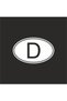 D Deutschland Germany Oval Auto Custom New Design Sticker 2 Pieces White