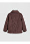 Jacket Collar Women's Puffer Coat - 7