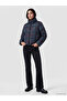 High Collar Plaid Women's Puffer Coat - 2