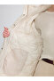 Lcw Grace Beige Stand Collar Quilted Women's Puffer Coat - 3