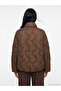 Women's Padded down Jacket with Stand Collar - 5