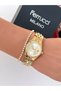 Steel Strap Calendar 2 Year Warranty 3 Atm Waterproof Women's Wristwatch + Bracelet Gift - 3