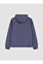 Relax Fit Hooded Gabardine Men's Coat - 6