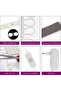 أضواء LED للمرايا، إضاءة لغرف تبديل الملابس، مصابيح قابلة للتركيب لمرآة المكياج، وحدات إضاءة للمرايا - 3