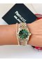 Steel Strap Calendar 2 Year Warranty 3 Atm Waterproof Women's Wristwatch + Bracelet Gift - 4