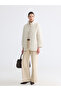 Lcw Grace Beige Stand Collar Quilted Women's Puffer Coat - 2