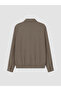 Ozmarka New Season Green Standard Fit Shirt Collar Men's Coat - 7