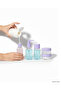 Spt-Gld 5 Piece Transparent Travel Cosmetic Set (205246) 30 ml - 4