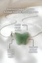 Aventurine, Opal, Crystal Quartz, Amethyst, Star Natural Stone Pendant Butterfly Design Aesthetic Necklace