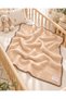Muslin Baby Cover & Blanket Beige – 100% Cotton 100X140 cm - 4