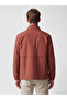 Özmarka New Season Orange Regular Fit Men's Jacket - 5