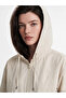 Hooded Oversized Women's Raincoat - 3