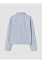 Striped Girls' Jean Jacket - 3