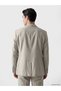 Vizyon New Season Beige Slim Fit Men's Blazer Jacket - 3