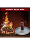 Hamburger Press Patty Maker Machine Non-Stick Aluminum Meat Burger Mold Patty Stuffing Making Mold for Beef Barbecue Vegetables Picnic Home Cooking Grilling 11.7×8cm - 2