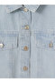 Striped Girls' Jean Jacket - 2