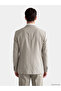Vizyon New Season Beige Regular Fit Men's Blazer Jacket - 3