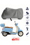 Steel Motor Classic 125 Waterproof Engine Cover Protector 4 Seasons Protection Gray