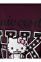 Plum Hello Kitty Printed Girls' Set - 3