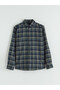 Ozmarka New Season Regular Fit Plaid Men's Shirt - 5