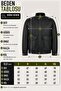 Oversize Bag Pocket Shoulder Detail Faux Leather Coat Kmd 880_50530 - 7
