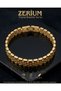 Women's Quality Steel Gold Color Bracelet Classic Watch Band Designed Model - 4
