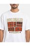 White Oversize Dealer Printed Men's T-Shirt - 2