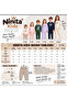 Girl's Bow Patterned Sweatshirt Leggings Set |   Daily Sports Stylish Combination - 3