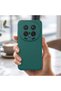 Case Compatible with Honor Magic 8 Pro with Camera Protection Microfiber Lining Launch Dark Green