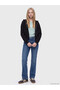 Ozmarka New Season Black Hooded Women's Zippered Sweatshirt - 2