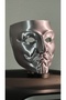 Historical Turkish Kıpçak Warrior Mask – Wearable - 3D Decorative Design - 3