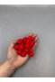 Red Soft Pompom 2 cm - 100 Pieces - 2