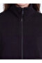Vizyon New Season Black Soft Touch Women's Zippered Sweatshirt - 3