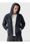 Xsideoversize hooded men's zippered sweatshirt